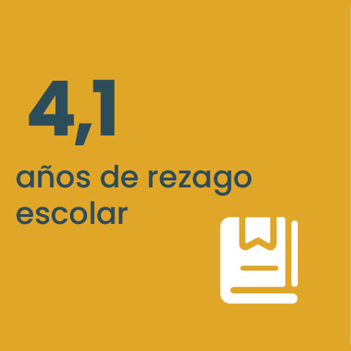 4.1 Años de rezago escolar